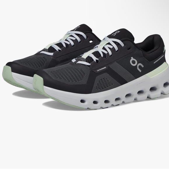 On Cloudrunner Women’s Shadow/Lima Sneakers - Picture 1 of 9